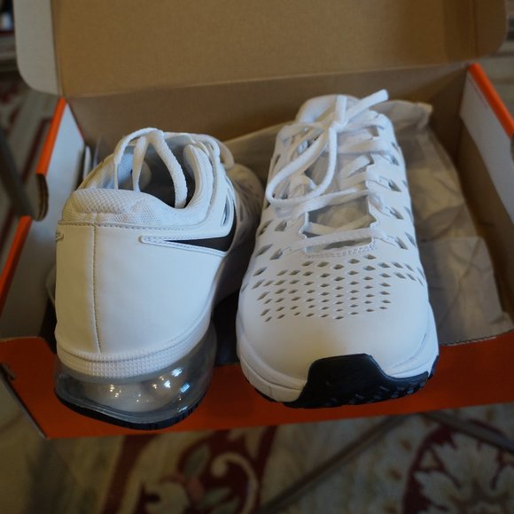 MEN\'S NIKE AIR 180 TRAINER WHITE / BLACK SZ  8.5 main image 5